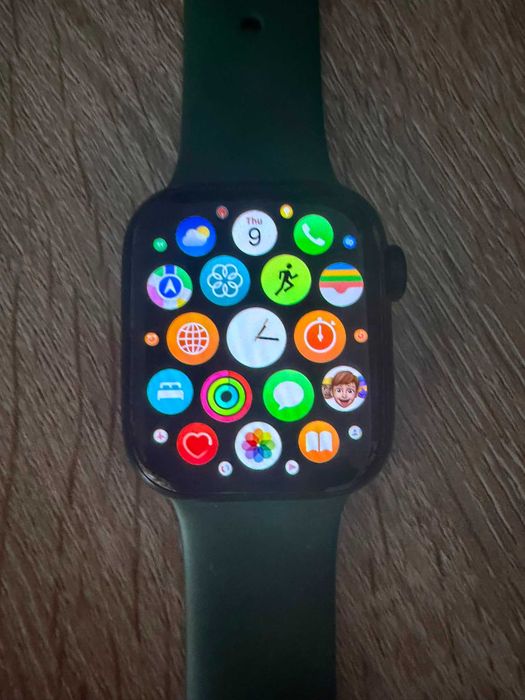 Apple Watch 7, GPS, Carcasa Green Aluminium 41mm