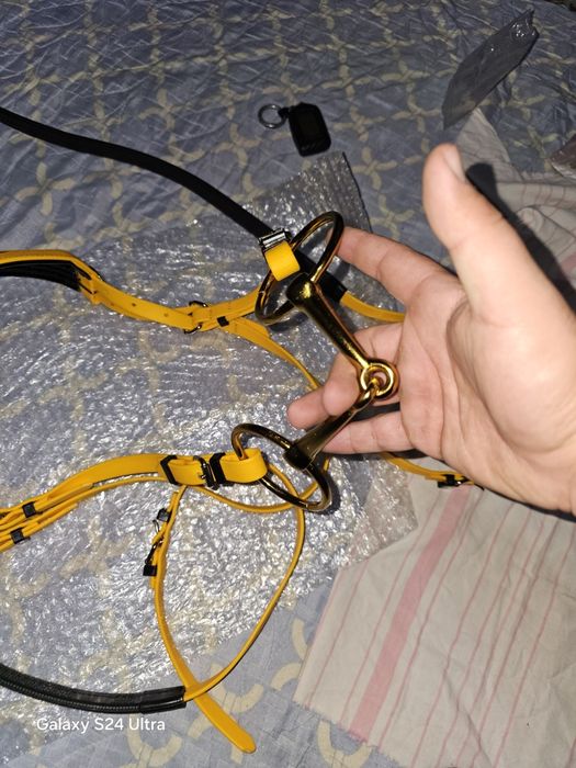 Уздечка для лошади юган jugan ot uchun pvc kojadan