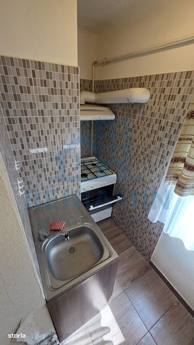 Garsoniera decomandata parter Brazda 35mp centrala mobilata utilata