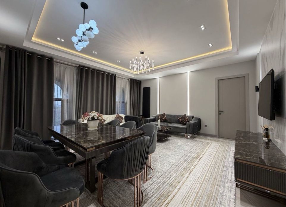 2-комн 94м² Ц1 Бибигон новостройка авторский ремонт 2 санузла