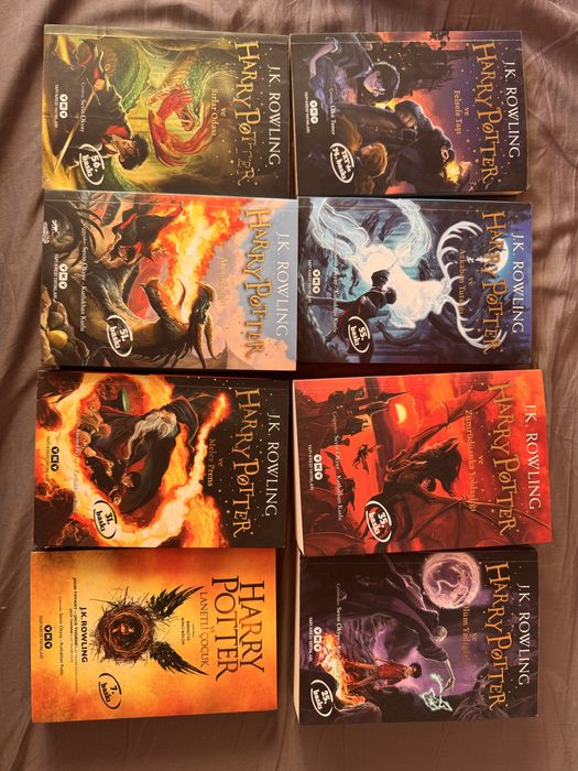 Seria Harry Potter vol 1-8 in limba turca