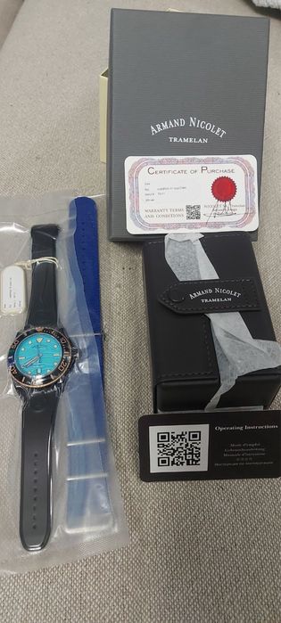 Оригинален швейцарски часовник Armand Nicolet с гаранция