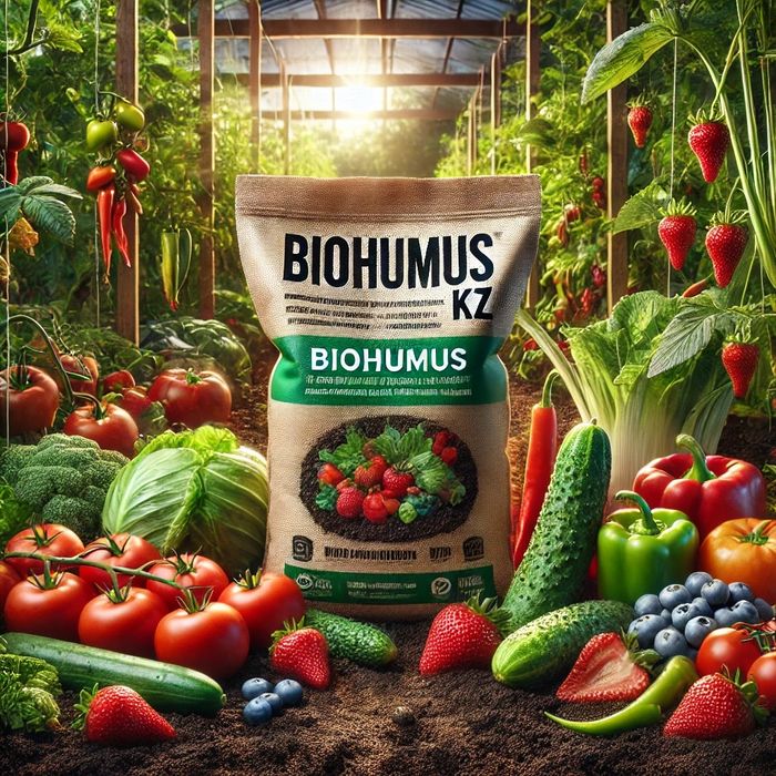 Биогумус // Тыңайтқыш // Құнар // Қара топырақ // Чернозем