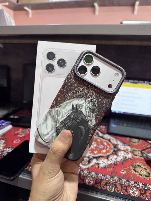 17 Pro Max White 256 gb sotiladi new