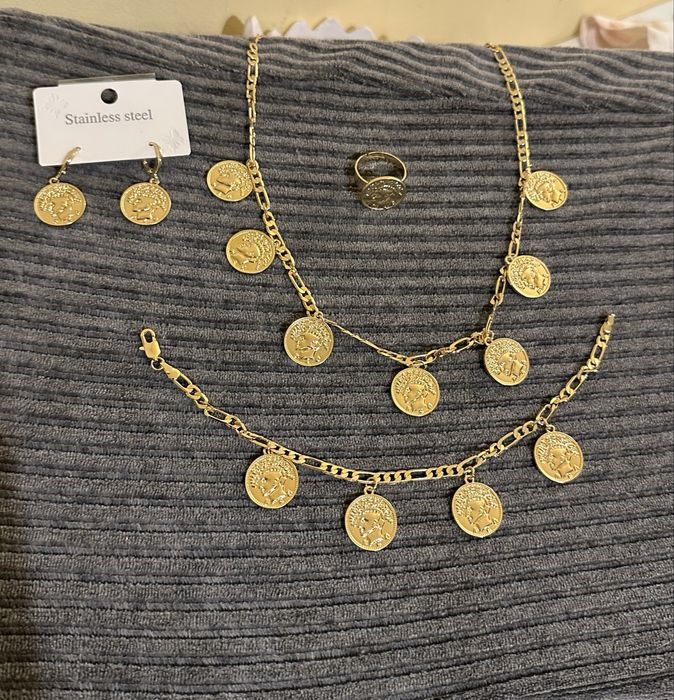 Set placat cu aur 18K