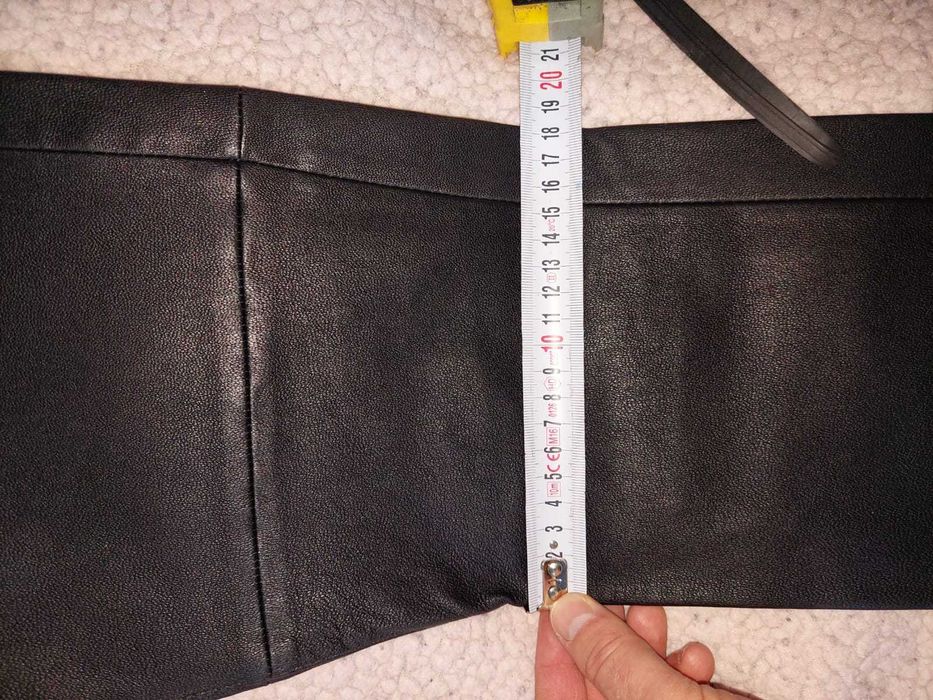 Pantaloni din piele,Adriano Goldschmied/bărbați!