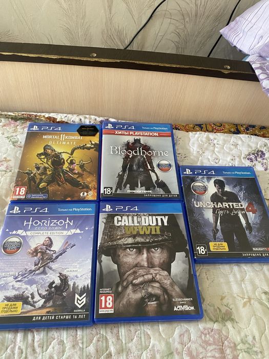 Игры от playstation 4