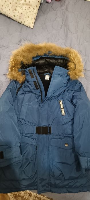 Куртка парка зима 128см
