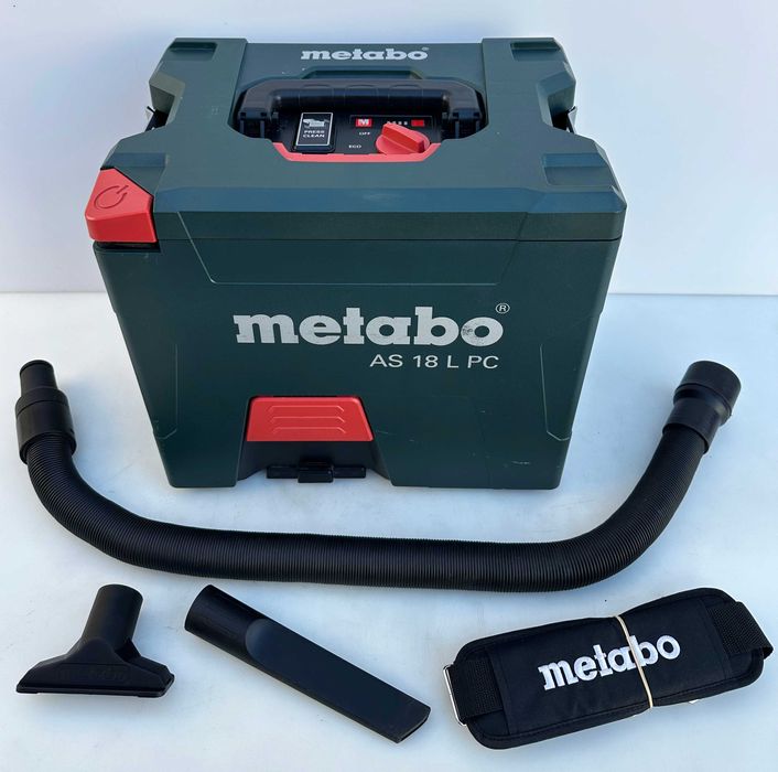 METABO AS 18 L PC - Акумулаторна прахосмукачка 18V като нова!