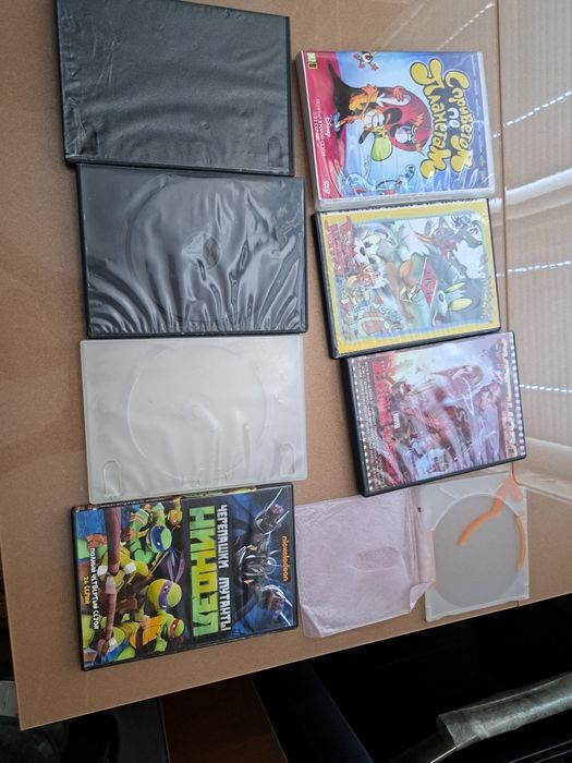 Чехлы для ДВД дисков