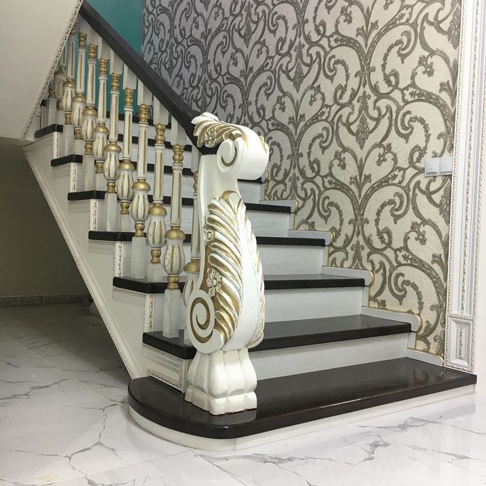 Лестницы из дерева и метала