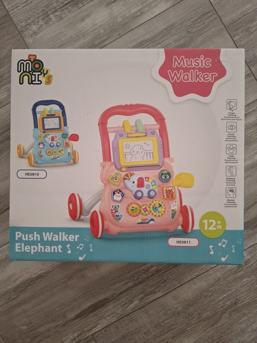 Бебешка проходилка Moni music walker