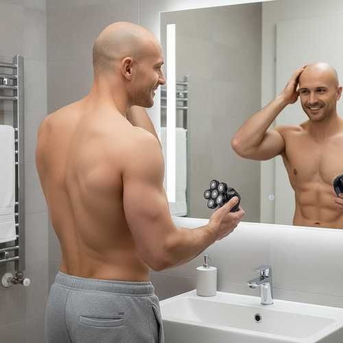 Самобръсначка за глава и брада / Шейвър и тример за глава и брада