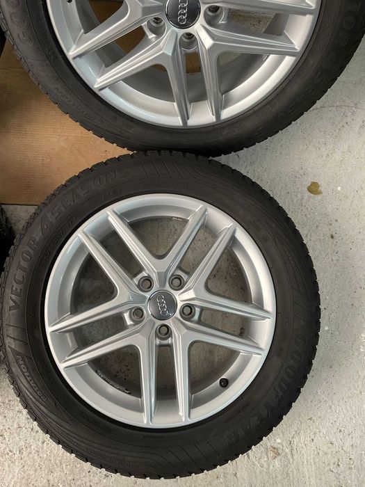 Jante originale audi allroad 225/55r17 iarna Goodyear DOT 3524