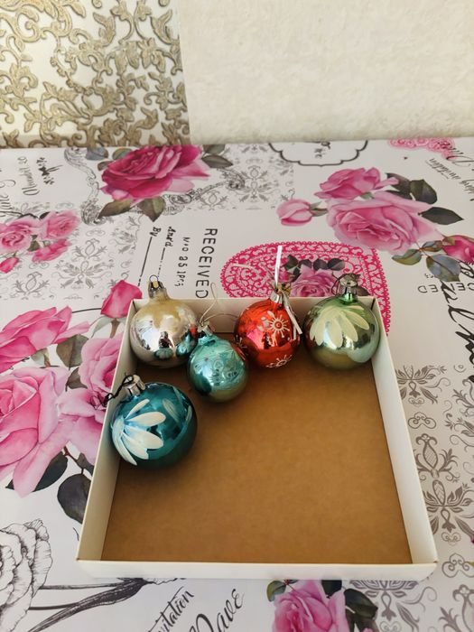 Советские новогодние игрушки