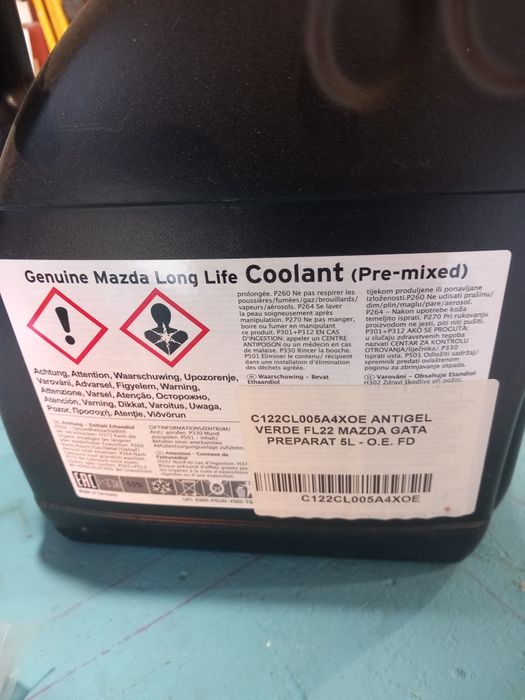Lichid racire mazda și conducta baipas