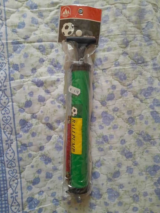 ръчна помпа за топка, колело - 30 см