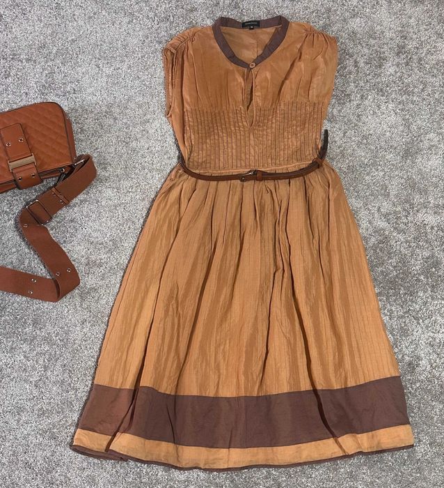 Bruuns Bazaar памучна миди рокля S