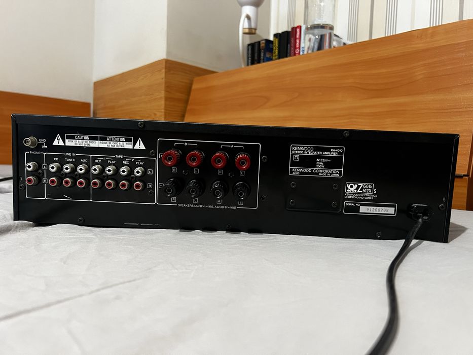 Kenwood KA-4010 – Истински транзисторен класик (Made in Japan)