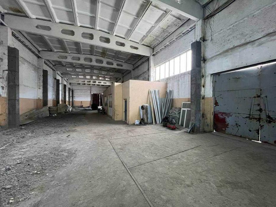 (Добрый) промзона Рохат, 60 соток, 2 здания, Удобный заезд и выезд