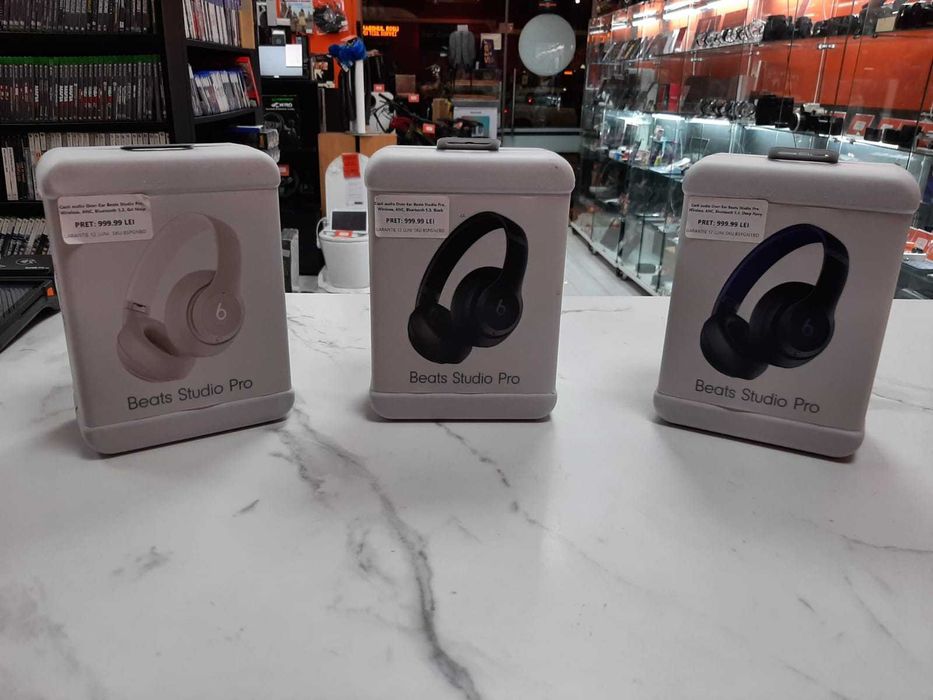 UP Bucuresti/Casti audio Over-Ear Beats Studio Pro/ Garantie 12 LUNI