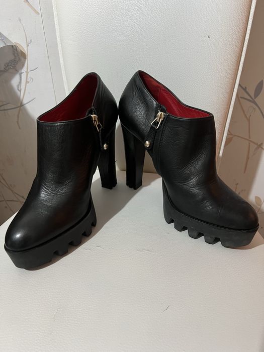 Ботильоны кожаные Италия