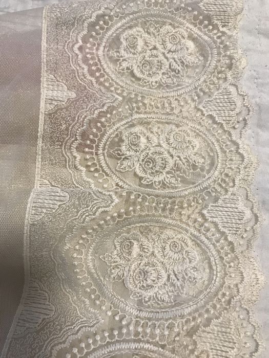 Лятна рокля с дантела 128см