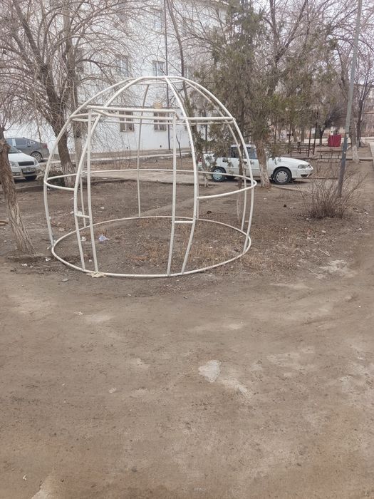 Кафе учун олти кишилик капсула беседка