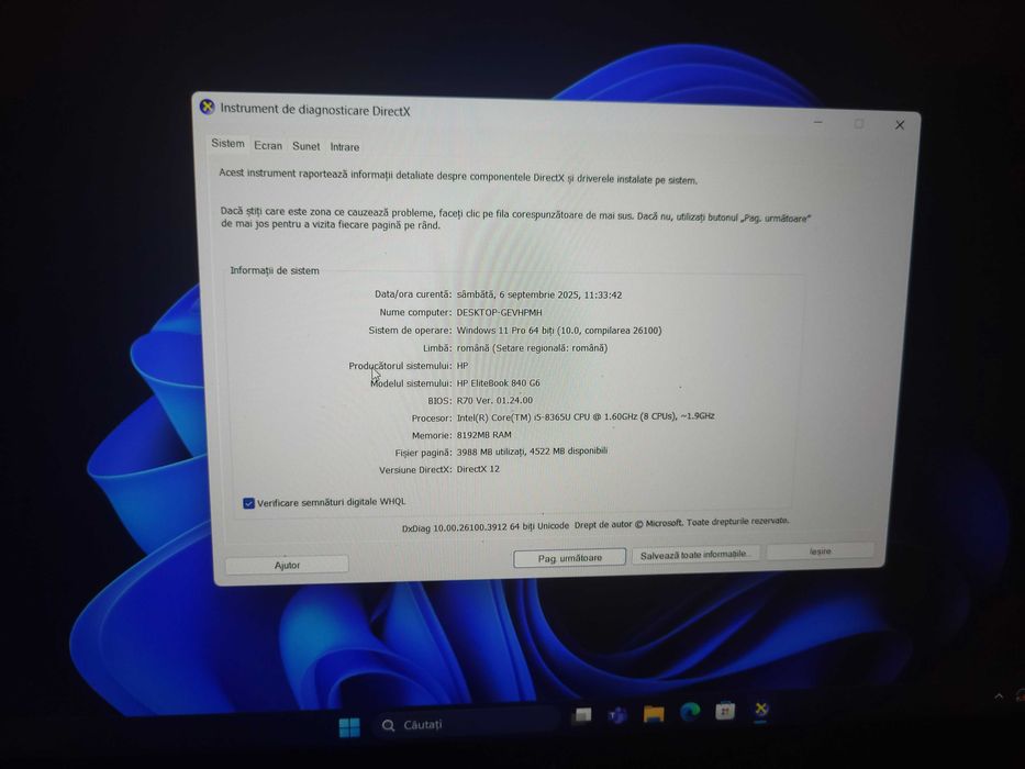 Laptop Hp Elitebook 840 G6