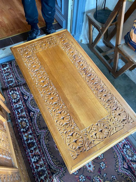 Set Mobila Sculptata manual (Cires,Tei)