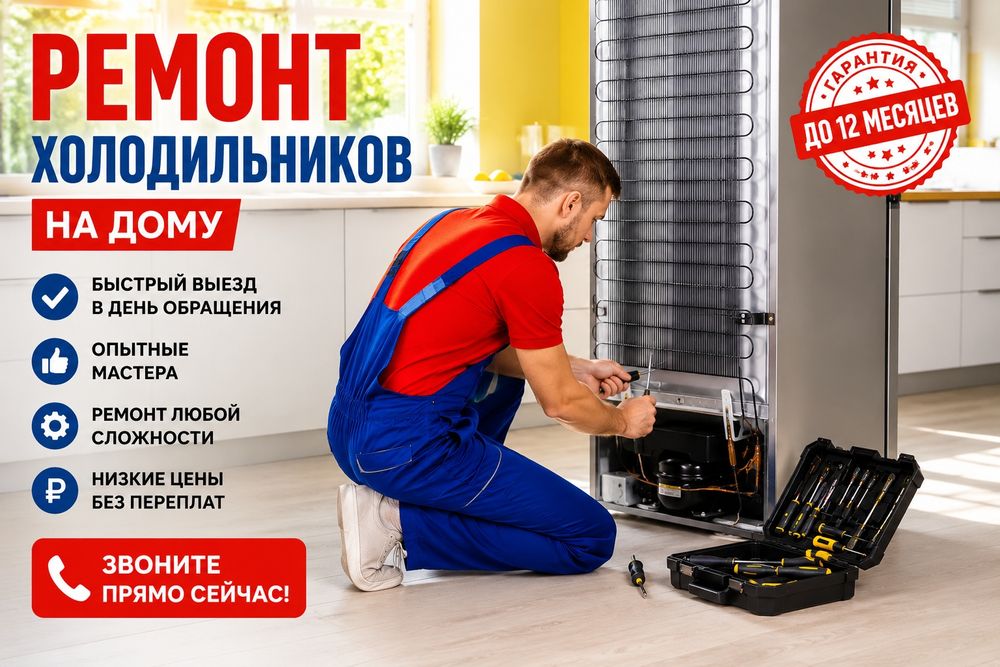 Ремонт холодильников срочно выезд сразу