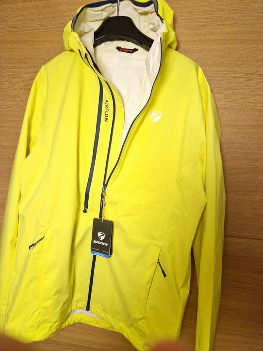 Geaca ploaie ZIENER 15k Waterproof, noua, masura S, tura,bike,munte,xc