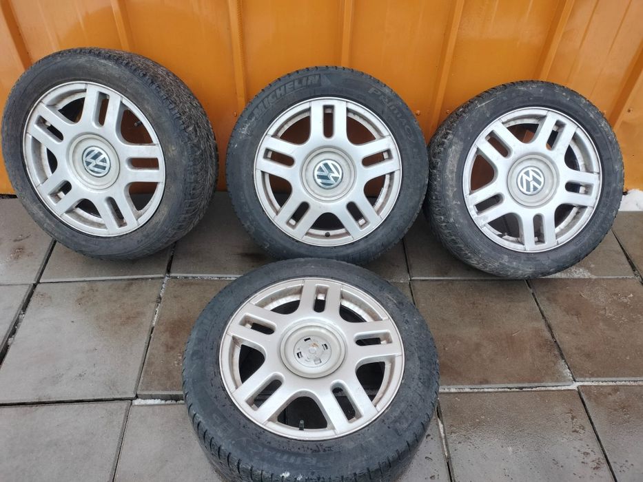 Set roți VW Polo anvelope de vara R 14.  Set roți VW Golf 4 R 16