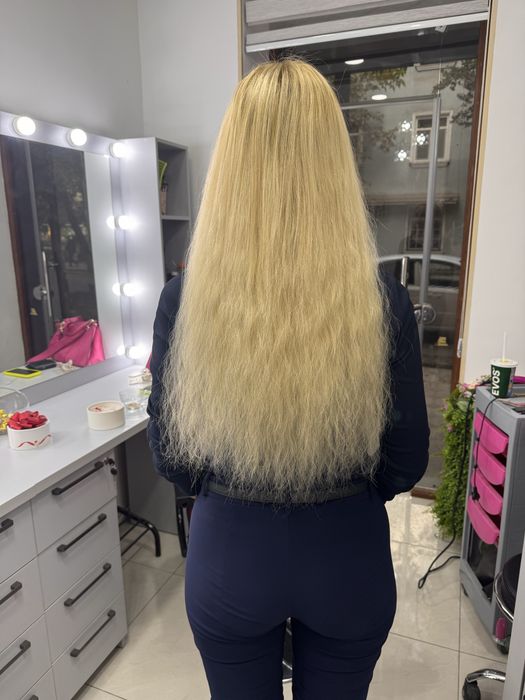 Професианальное наращивание волос