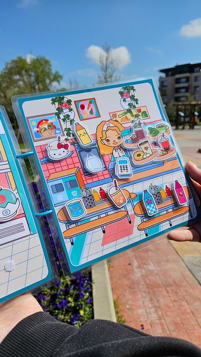 TOCA BOCA  School  велкро албум