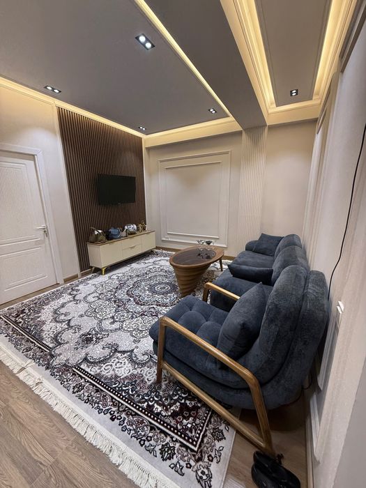 Яшнабадский р-й ЖК GRAND сtoy 1/1/6 новостройка 42м2 с ремонтом