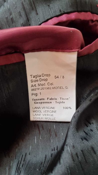 Vand costum barbatesc Cavaliere de ginere sau nas - masura 54