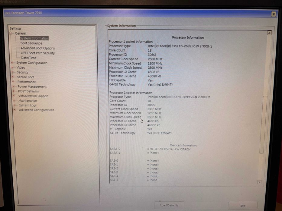Dell Precision T7910 – 2x Xeon E5-2699 v3, 32GB DDR4, 2x AMD Radeon Pro WX 8200 8GB, работна станция