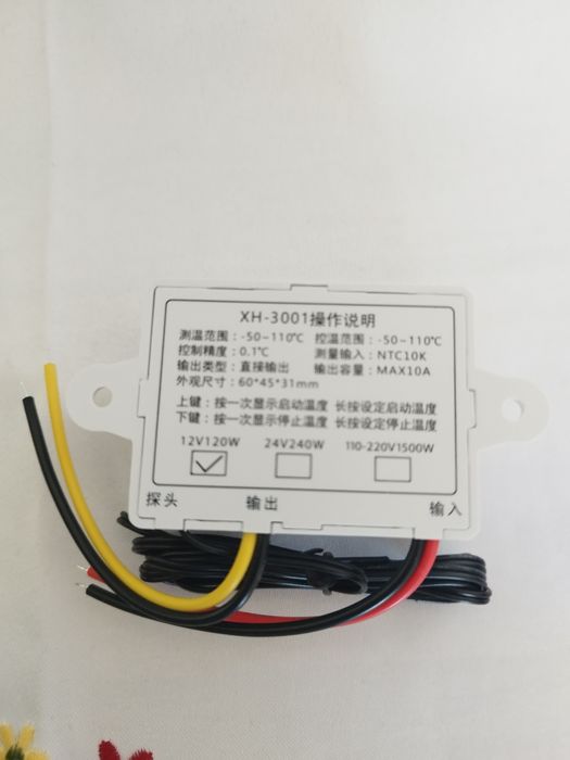 Termostat temperatura, termoregulator