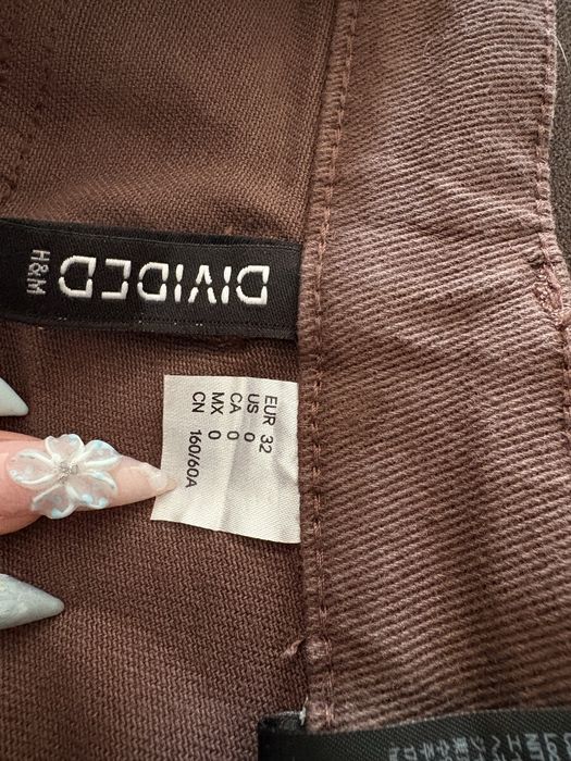 кафеви дънки H&M
