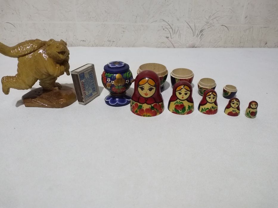 Матрёшка Медведь сувениры