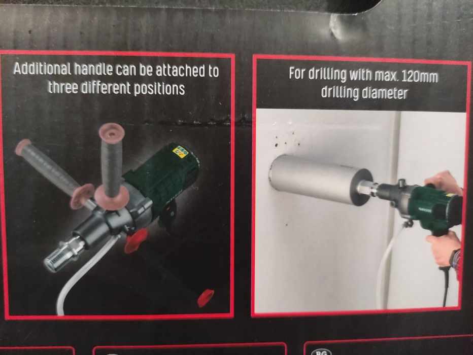 Masina de carotat Parkside carota pentru gauri ac hota