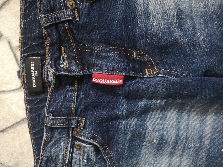 Blugi Dsquared2 copii marime 134cm