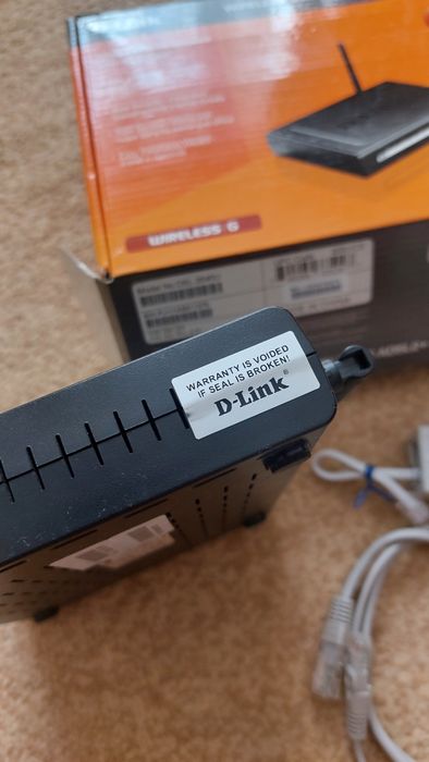 ADSL роутер D-Link DSL-2640U