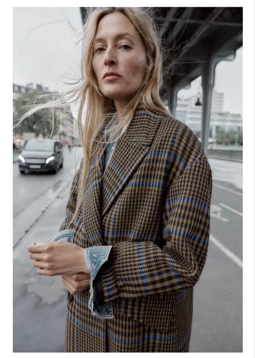 Оувърсайз палто Zara