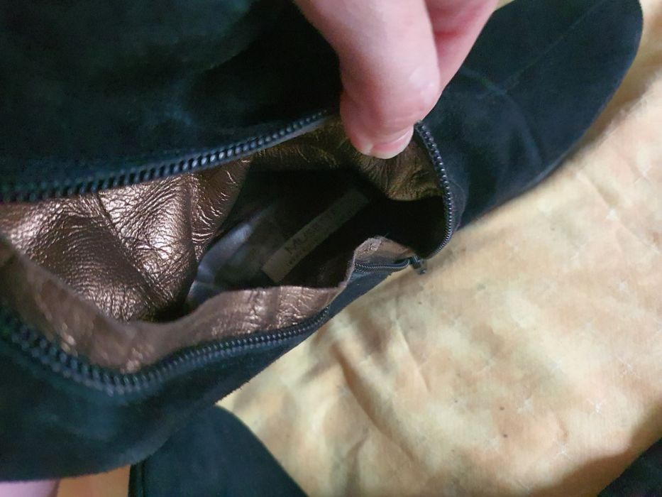Cizme de piele intoarsa Musette 35