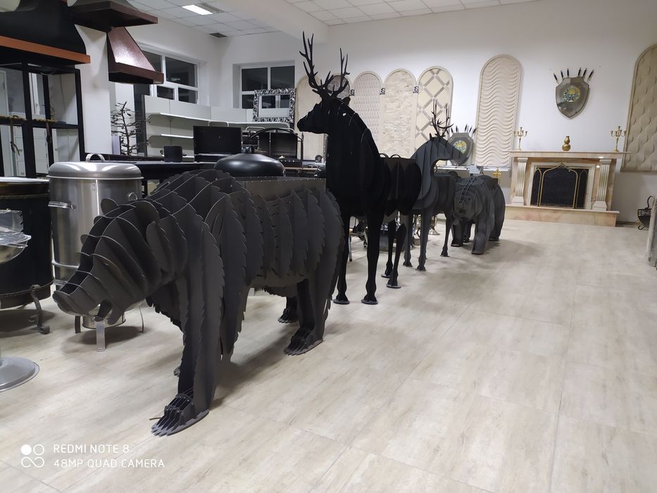 Мангалы барбекю в стиле животного мира