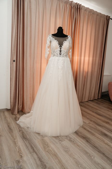 Rochie mireasa A-line printesa