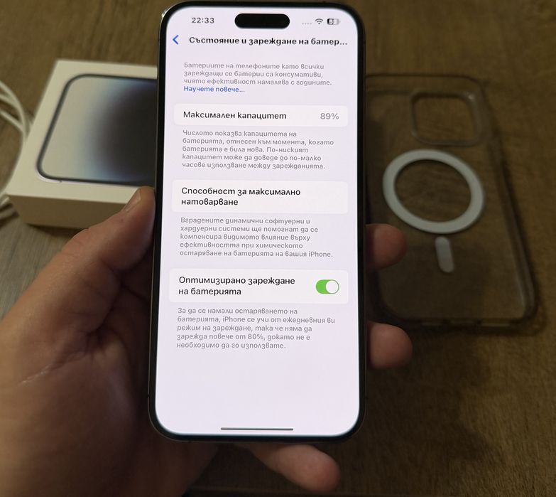 IPhone 14 pro max, purple, 128 GB