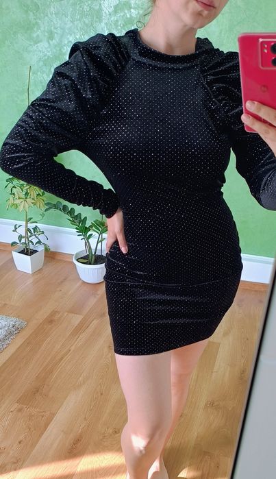 Rochiță scurta cu sclipici